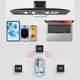 Мышь беспроводная прозрачная FMouse-M133-2.4GHZ+BT2 аккумуляторная 800-2400 DPI - изображение 7