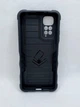 Противоударный чехол Armor Ring для Xiaomi Redmi Note 11 / Note 11s с подставкой под магнитный держатель Черный - изображение 3