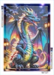 Алмазная мозаика алмазная вышивка Огненный дракон 60x40 OG00664SB - изображение 2