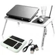 Cтолик для ноутбука E-Table LD-09 подставка с охлаждением / 2xUSB кулер - изображение 7