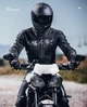 Понад продувна текстильна мотокуртка IXON DRACO Чорний XS - зображення 4