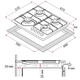 Варочная панель Perfelli HGM 61424 I - изображение 10