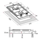 Варочная поверхность Perfelli HGM 31424 IV - изображение 10
