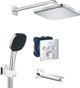 Душевая система скрытого монтажа с термостатом GROHE QuickFix SmartControl UA202802C3 - изображение 1