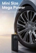 Автомобильный насос компрессор Baseus SuperMini Pro Series для накачки шин с цифровым экраном и фонарем - изображение 2