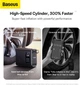 Автомобильный насос компрессор Baseus EnergyPump Mega Series Dual Cylinder Wireless Inflator, Black - изображение 5