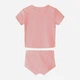 Детский комплект (футболка + шорты) для девочки Minoti 18BABY 20 40037BAB 56-62 см Розовый (5063025238563) - изображение 6