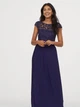 Платье вечернее длинное женское H&M 0606800_син_05 32 Синее (KZ2000001294260) - изображение 1