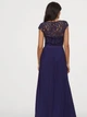 Платье вечернее длинное женское H&M 0606800_син_05 32 Синее (KZ2000001294260) - изображение 2