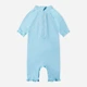 Детский комбинезон + шапочка для купания для девочки Minoti 18SWIM 6 40142JNR 104-110 см Бирюзовый (5063025245561) - изображение 3