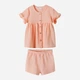 Детский комплект (блузка + шорты) для девочки Minoti 18SET 7 40650JNR 104-110 см Коралловый (5063025280098) - изображение 1