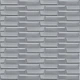 Самоклеющаяся декоративная 3D панель Sticker Wall кладка серебро 770х700х5 мм (034) SW-00000217 - изображение 1