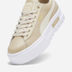 Sneakersy damskie na platformie Puma Mayze Lth Wn 38198336 37 (4UK) 23 cm Beżowe (4065454853370) - obraz 5