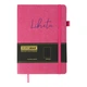 Книга записна Buromax Libreta А5 96 аркушів, без лініювання малиновий (BM.295017-29) - зображення 2
