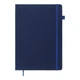 Книга записная Buromax Etalon 210x295 мм 96 листов в клетку обложка из искусственной кожи Синий (BM.294160-02) - изображение 2