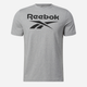 Koszulka męska Reebok Identity Big 100071173 L Szara (4066763454234) - obraz 1