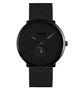 Мужские наручные классические часы Skmei 9185 design blue - изображение 2