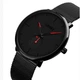Мужские наручные классические часы Skmei 9185 design Red - изображение 2