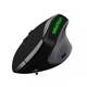 Мишка комп'ютерна дротова вертикальна Meetion MT-M390 RGB підсвічування безшумна Black - зображення 1