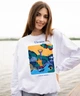 Свитшот женский Малюнки принт Украина S белый (CFUA01) - изображение 1