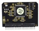 Адаптер SD IDE (44 pin) для ноутбука - Заміна HDD вінчестера жорсткого диска на SD карту Чорний - зображення 1