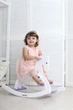 Деревянная лошадка-качалка Pony Star white purple - изображение 5
