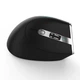 Вертикальная мышь беспроводная Zelotes F-36 с аккумулятором и RGB подсветкой 2,4G+Bluetooth Black - изображение 3