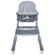 Детский стульчик для кормления Bambi M 5722 Gray до 20 кг - изображение 5