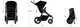 Прогулянковий візок Bumbleride Era Black, E-480BL - зображення 6