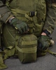 Рюкзак B08 тактический военный 65л зеленый олива - изображение 10