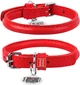 Нашийник для собак шкіряний Collar WAUDOG Glamour з QR паспортом, круглий, XS, Д 6 мм, Дов 17-20 см (22263) - зображення 1
