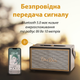 Портативна колонка OneDer Platinum C20 коричнева Bluetooth потужна колонка акустика TF/USB/AUX 40 Вт (D6BR) - зображення 5