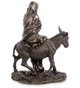 Статуэтка религиозная Veronese Дева Мария с Иисусом 22,5 см 1905666 бронзовое покрытие - изображение 4