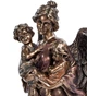 Статуэтка настольная денкоративная Veronese Ангел хранитель 27 см 1903931 бронзовое напыление - изображение 4