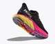 Женские кроссовки HOKA ONE ONE ARAHI 6 1123195 BPYP 38,5 (EU 38 2/3, USA 7B, 24 см) черные с малиновым - изображение 4