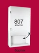 Шкаф-зеркало (40*70*14см) ШК807 - изображение 3