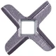 Ніж для м'ясорубки Kenwood KW715551 D=46mm s=10mm Отвір=9x9mm - изображение 5