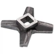 Ніж для м'ясорубки Philips, Zelmer, Gorenje, Vitek, Siemens, Bosch 00631383 NR5 86.1007 D=47mm s=9mm Отвір=9.5x9.5mm - изображение 3