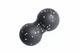 Мяч массажный двойной мфр для спины и тела Peanut Double Ball 16х8 см Black/White 11336786 - изображение 2