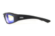 Окуляри фотохромні (захисні) Global Vision KickBack Photochromic (G-Tech™ blue) Anti Fog, фотохромні дзеркальні сині - зображення 3