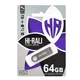 Флеш-накопичувач USB 64GB Hi-Rali Shuttle Series Black (HI-64GBSHBK) - изображение 2
