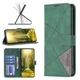Чехол-книжка BF Color Geometric для Samsung Galaxy S23 Ultra Green - изображение 1