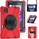 Чехол с ремешком Pirate King Case + Пленка для Xiaomi Pad 6 / Pad 6 Pro Red - изображение 5