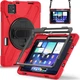 Чехол с ремешком Pirate King Case + Пленка для Xiaomi Pad 6 / Pad 6 Pro Red - изображение 6