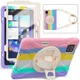 Чехол с ремешком Pirate King Case + Пленка для Xiaomi Pad 6 / Pad 6 Pro Colorful Pink - изображение 4