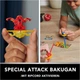 Бакуган стартовый набор из 3 шт Bakugan Starter 3-Pack Special Attack Dragonoid Nillious Hammerhead 6066991 - изображение 3