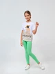 Детские лосины для девочки Smil 115604 128 см Мятные (4824039316088) - изображение 4