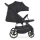Дитяча коляска прогулянкова El Camino ME 1113 FIJI Black Matt сталева рама, сітка антимоскітна - зображення 5