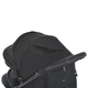 Дитяча коляска прогулянкова El Camino ME 1113 FIJI Black Matt сталева рама, сітка антимоскітна - зображення 8