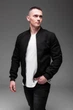 Бомбер кашеміровий R.A. Black Cashmere XL чорний 1927-XL - зображення 3